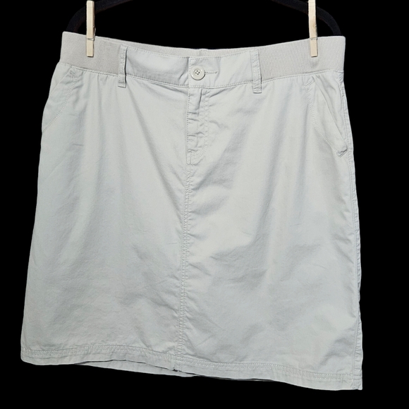CJ Banks Pants - CJ Banks Women's Light Khaki Skort Size 14W